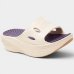 Chinelo Olympikus Pós Corre Feminino - Bege e Azul