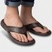 Chinelo Couro Pegada Anilina Masculino - Marrom Escuro