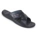 Chinelo Couro Pegada Masculino - Preto