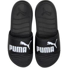 Chinelo Puma Slide Popcat 20 Bdp - Preto e Branco