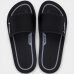 Chinelo Rider Slide Street Listra Masculino - Preto e Cinza