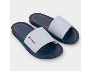 Chinelo Rider Slide Street Listra Masculino - Azul e Vermelho