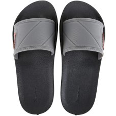 Chinelo Juvenil Rider Slide Street - Preto e Laranja