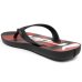 Chinelo Infantil Rider Feel Urban - Preto e Vermelho