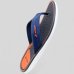 Chinelo Rider Weekend Masculino - Preto e Laranja