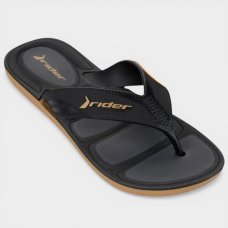 Chinelo Rider Pulse II Masculino - Preto e Bege