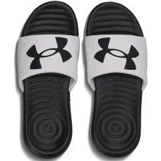 Chinelo Under Armour Ansa Light - Branco e Preto
