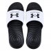 Chinelo Slide Under Armour Ansa Fix Masculino - Preto e Branco