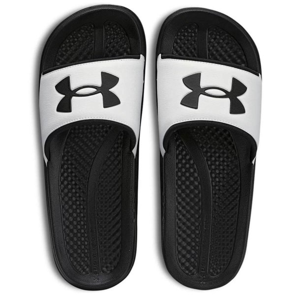 Chinelo Under Armour Daily - Branco e Preto