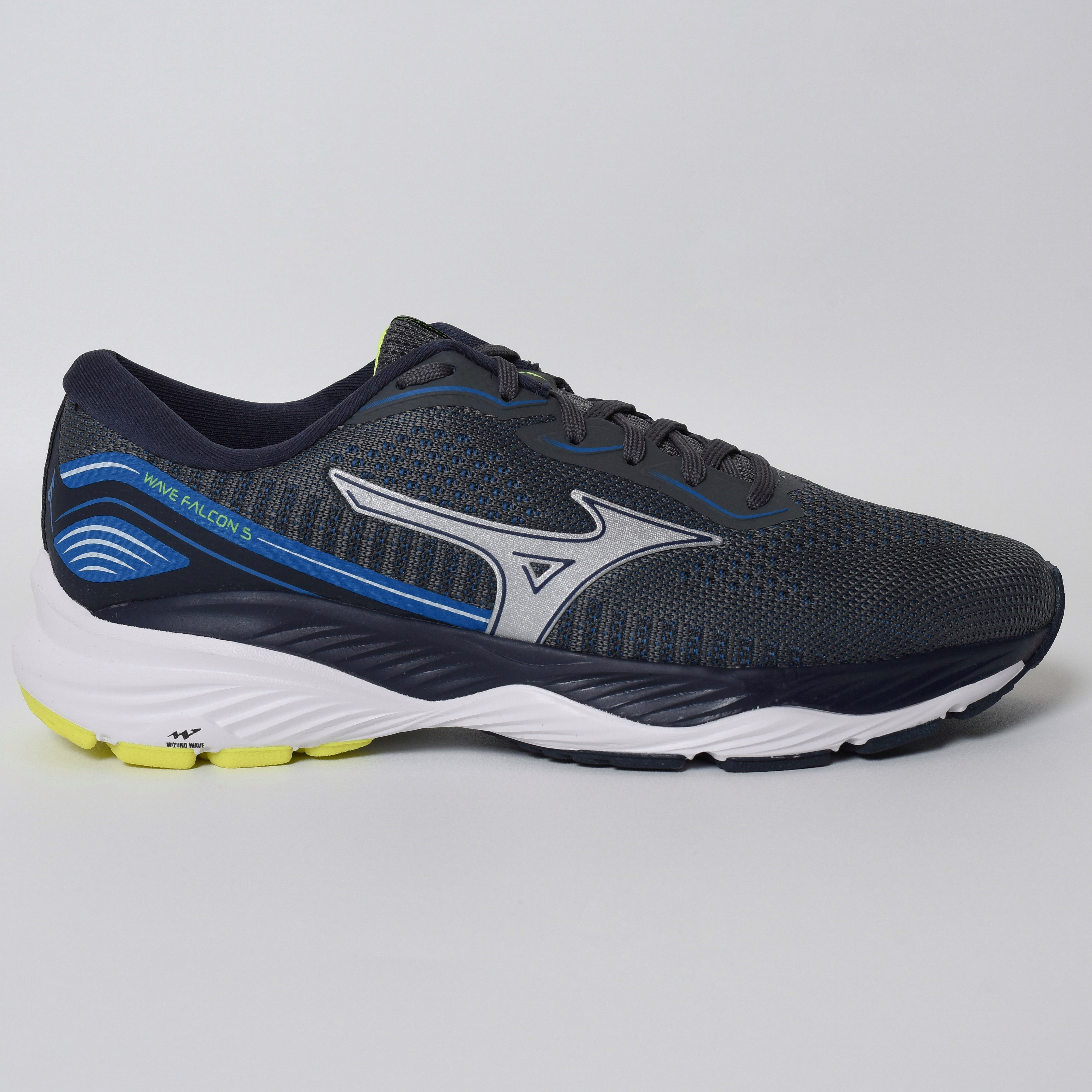 Tênis Mizuno Wave Falcon 5 Masculino - Chumbo Cinza 2