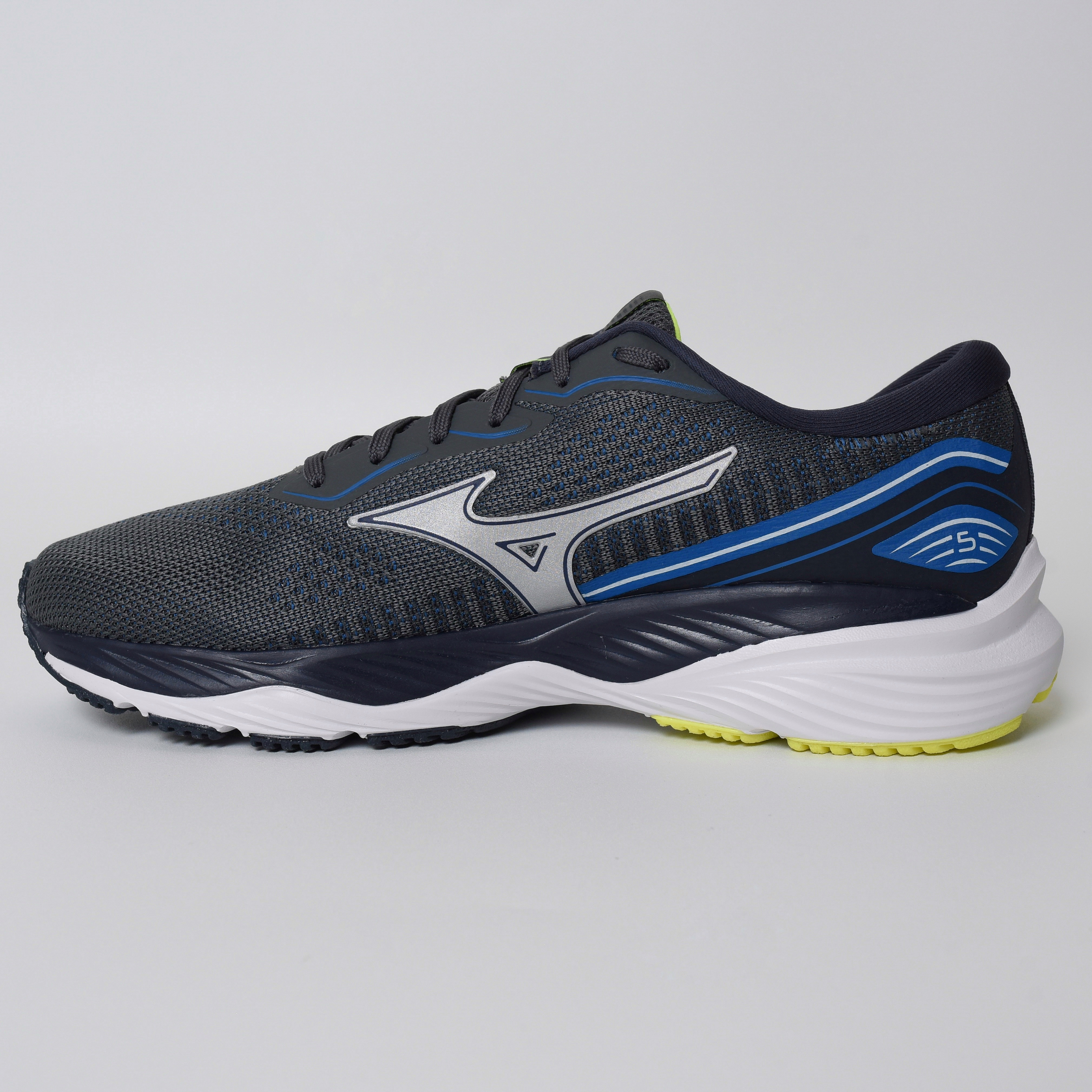 Tênis Mizuno Wave Falcon 5 Masculino - Chumbo Cinza 4