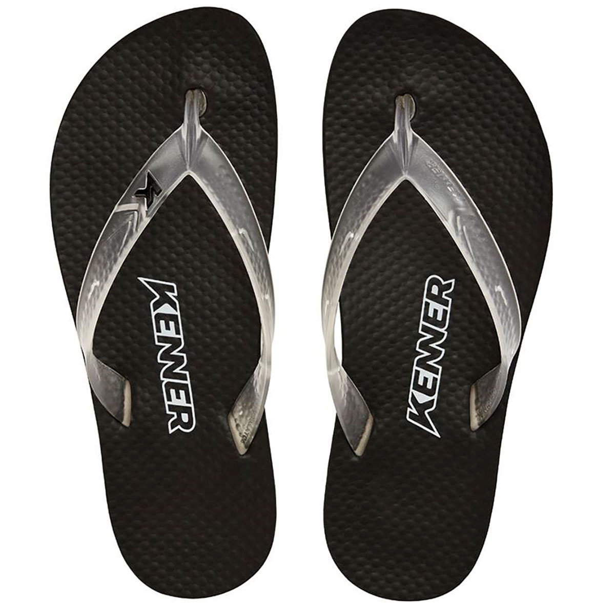 Chinelo Kenner New Summer Masculino - Preto e Cinza Preto 2